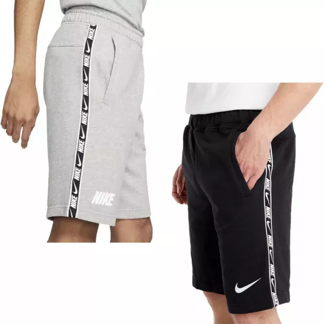 Nike Repeat Mens Boys Fleece Shorts Casual Holidays Summer Cotton Sportsware