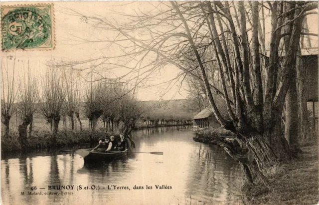 CPA BRUNOY - L'Yerres - dans les Vallées (384718)
