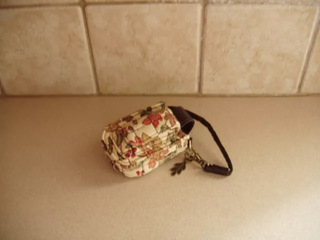 Longaberger Autumn Path Cell Phone Wristlet Clip-On Carry Case Nip Free Shipping 3