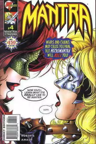 Mantra #4 Volume 2 Malibu Comics January Jan 1996 (VFNM)