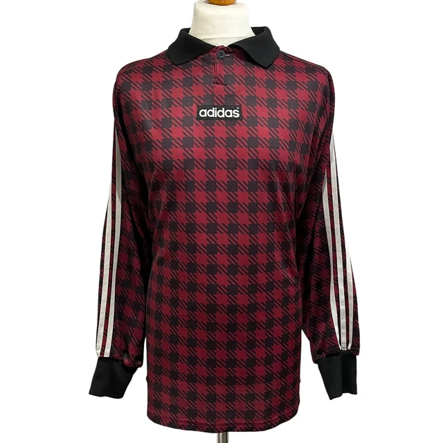 ADIDAS 1996/97 GOALKEEPER Football Shirt Jersey Template (XL) 90s