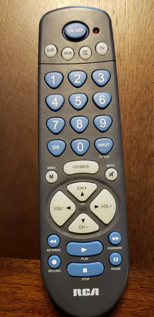 RCA RCR450 Universal TV Remote 4 Device Control Infrared Easy Program