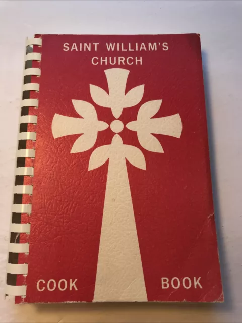 VTG Cookbook Saint William's Catholic Church Cook Book Fridley Minnesota 1977
