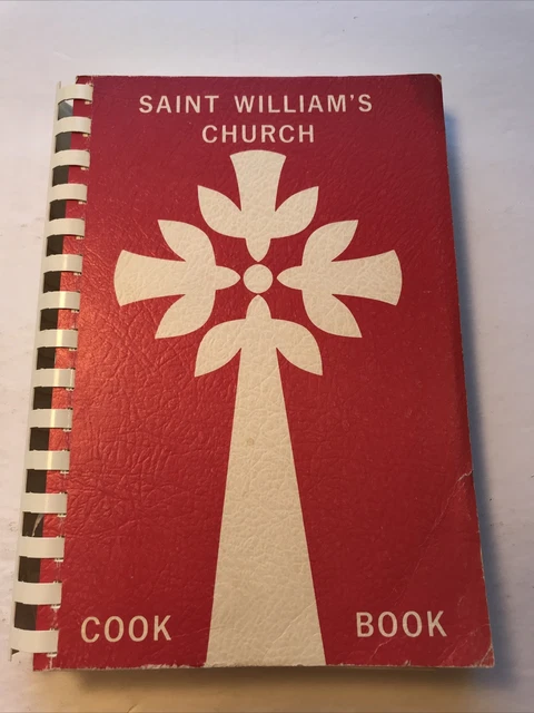 VTG Cookbook Saint William's Catholic Church Cook Book Fridley Minnesota 1977