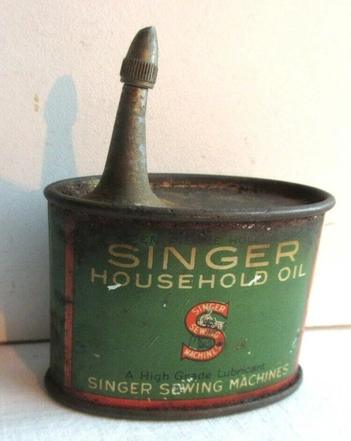 BOITE PUBLICITAIRE, MINI burette à huile SINGER pour machine à coudre, 1900 EUR 35,00 PicClick FR