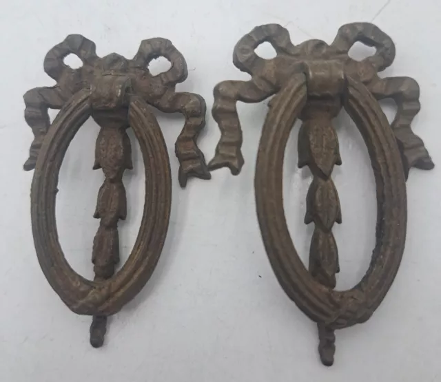 Vintage /Antique Drop Handles Drawer Pull Door Dresser Handle Furniture Hardware
