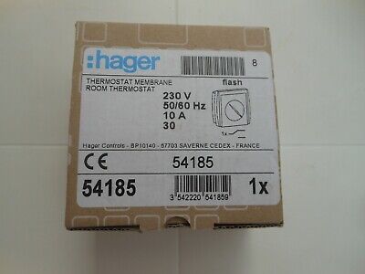 Hager HAGER FLASH CHRONOTHERMOSTAT HEBDOMADAIRE BATTERIE EK520 656121 