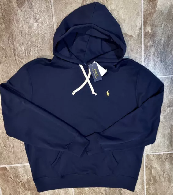 *NWT NAVY POLO RALPH LAUREN Mens Pullover Fleece Lined Hoodie Sweatshirt XL