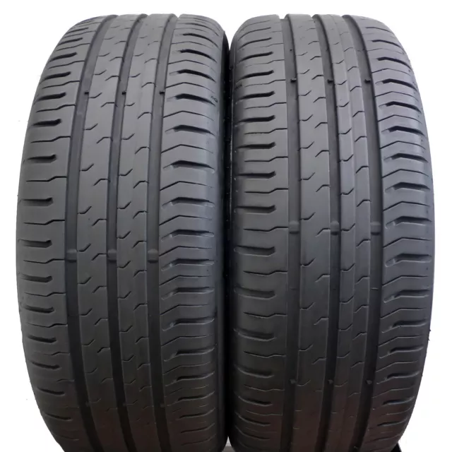 2 X Continental 185/50 R16 81H ContiEcoContact 5 Pneu D’Été 2019 6,5mm