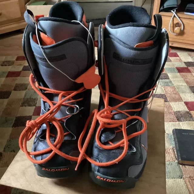 Salomon Anatomicfit Snowboard Boots - Men’s Size 10 - Worn Condition