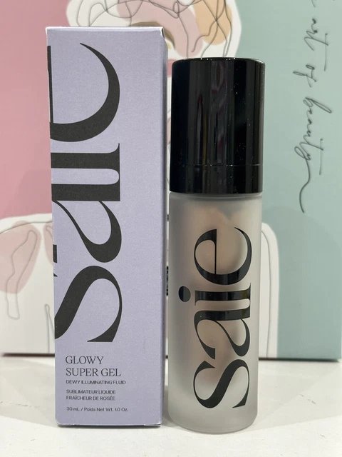 Líquido iluminador Saie Glowy Super Gel Sunglow nuevo en caja tamaño completo auténtico p&p gratis