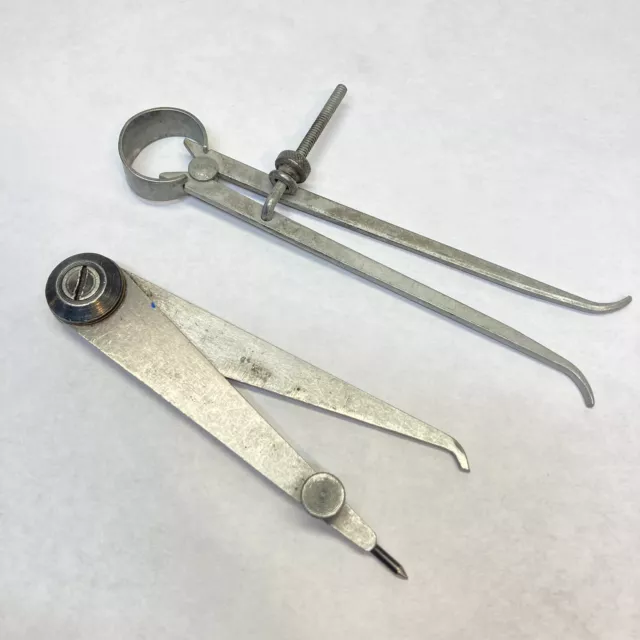 Lot of 2 - 4" Hermaphrodite and 5" Inside Caliper