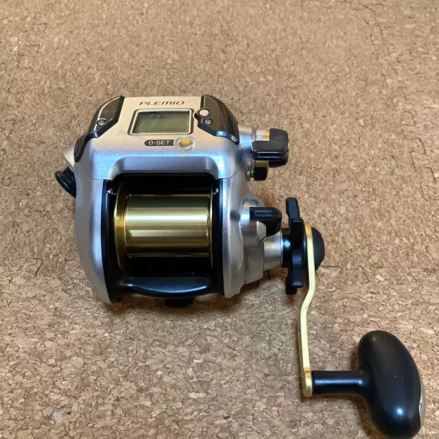 SHIMANO electric reel 15 premio 3000 right handle genuine from JAPAN F/S  Used