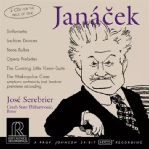 Leos Janacek Janacek: Sinfonietta/Lachian Dances/Taras Bulba/... (CD) Album