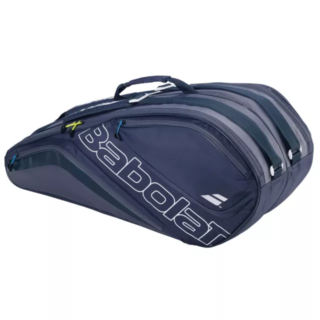 Babolat 6 Racket Bag Evo Court L Tennis Badminton Racquet Sports Bag - 47L