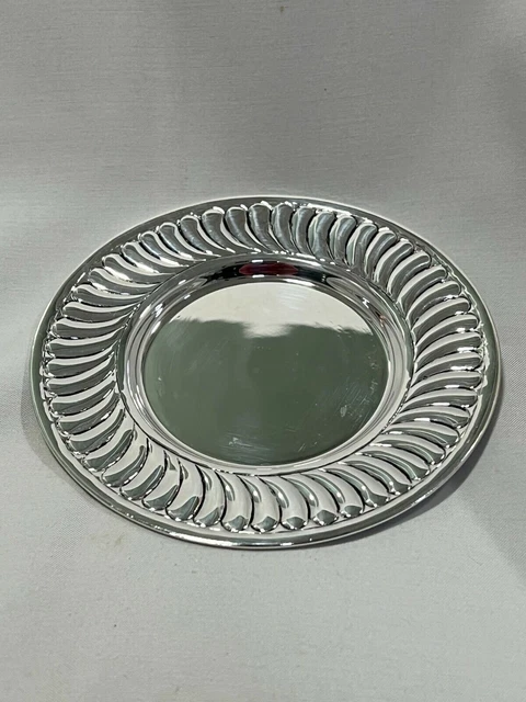 tray, Plate Silver dipped, serving tray, Silver plated tray