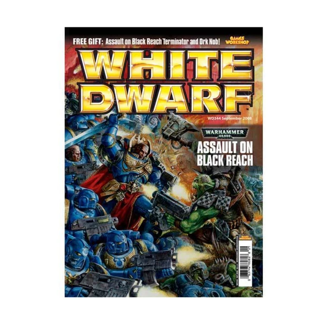 Games Workshop White Dwarf #344 "Assault on Black Reach Council of Elrond" VG
