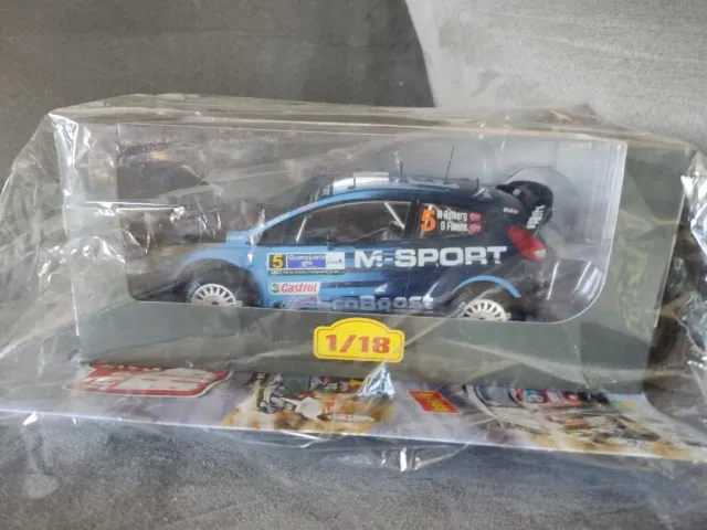 1/18 ixo altaya ford fiesta rs wrc avec fasicule