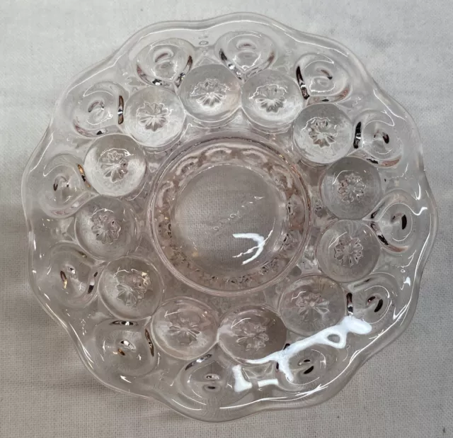 Mosser / Weishar Moon & Stars Miniature Cake Plate In Pink
