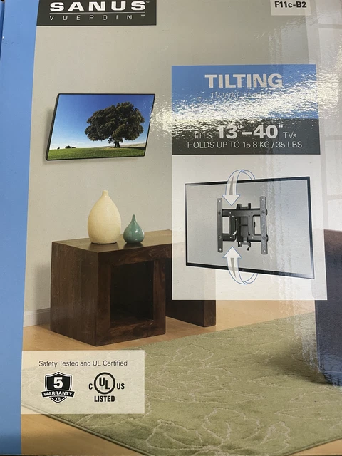 LCD4BLACK - Bravo Supporto Da Parete A 3 Snodi E 2 Bracci Per Televisori LCD Da 32" A 42" LCD 4 BLACK - Bravo - Foto 3