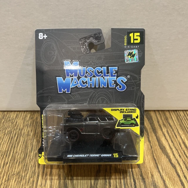 MUSCLE MACHINES CHASE 1955 Chevy Nomad Gasser 8.99 PicClick