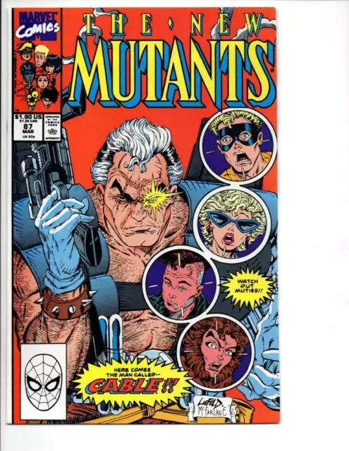 NEW MUTANTS #87, VF/NM, 1st Cable, in DEADPOOL movie, more Marvel in store, 1990