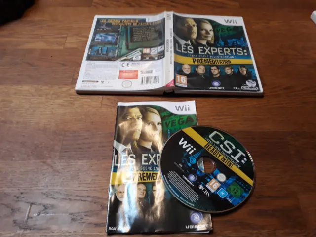Les Experts Crime Scene Investigation Préméditation VF [Complet]  Wii & Wii U