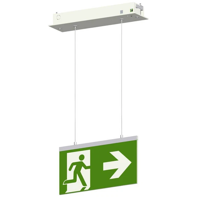 Beltrona M20002 Eclairage LED dissue de secours montage par encastrement au