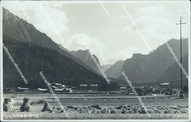 cg69 cartolina dobbiaco provincia di bolzano trentino