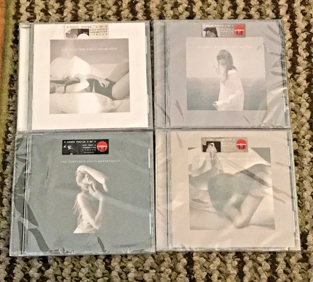 TAYLOR SWIFT TORTURED Poets Dept. 4 cd. Esclusive target. Bonus Tracks