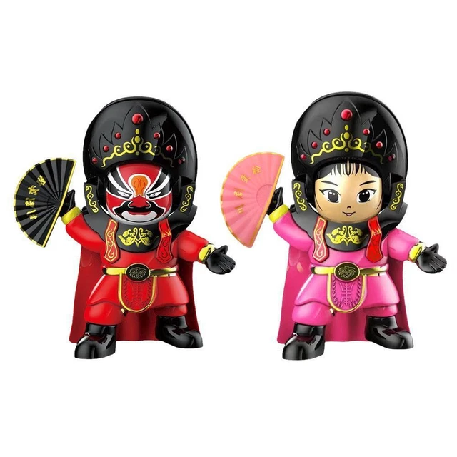 CREATIVE SICHUAN OPERA Face Changing Ornament Mask Doll Figurines Toy ...