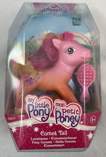MY LITTLE PONY G3 2004 pastel crema de coco blanco deslumbramiento brillante lluvia tropical difícil de encontrar EUR 20,84 - ES