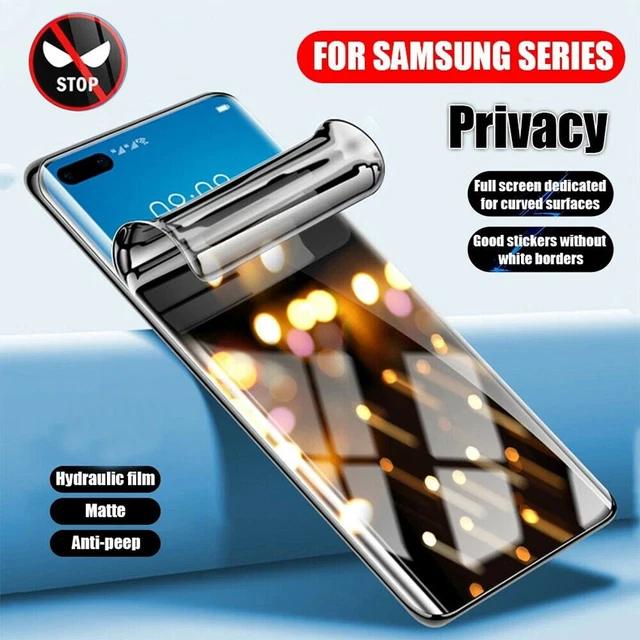 ANTI SPY SCREEN Protector Privacy Hydrogel Film For Samsung S21 S22 S23 Ultra 3.83 PicClick AU