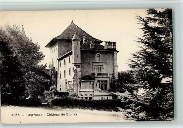 10063997 - Blonay Schloss Tourronde Waadt / Vaud VD