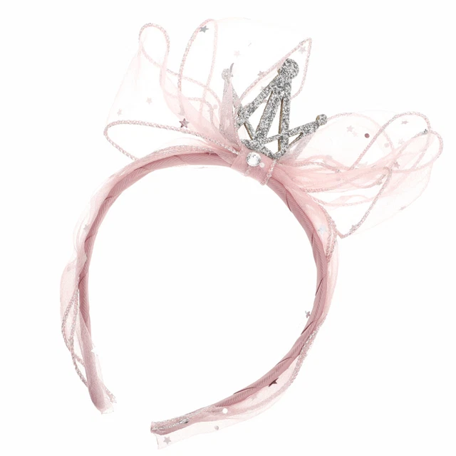 Tessuto fascia per capelli per bambini piccolo compleanno bambina neonato fascia per capelli