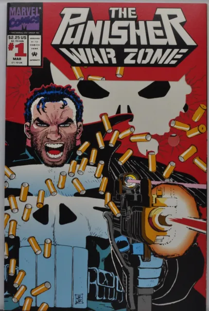 1992 Marvel Comics The Punisher War Zone Issue #1