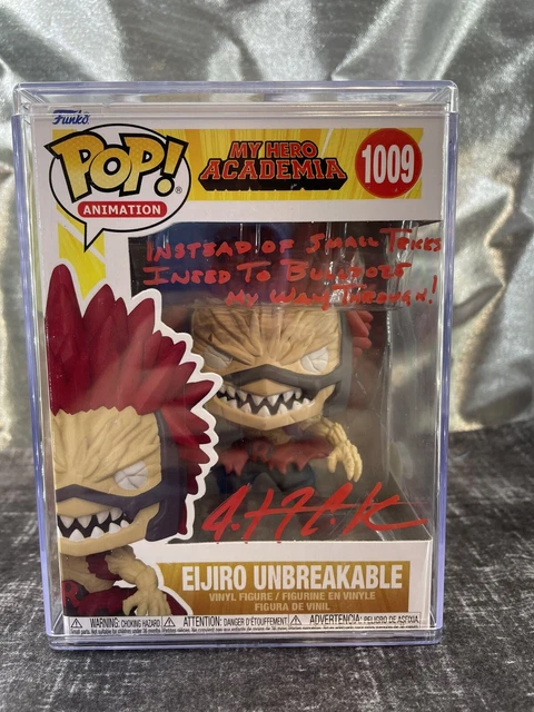 My Hero Academia Kirishima Funko Pop Signed w/ JSA & Protector