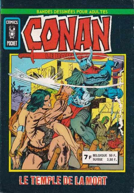 1ère série complète CONAN (4 recueils). Arédit Comics Pocket 1977-79.