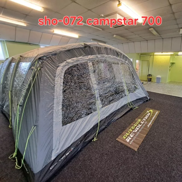USED Outdoor Revolution Camp Star 700 Family Air Tent