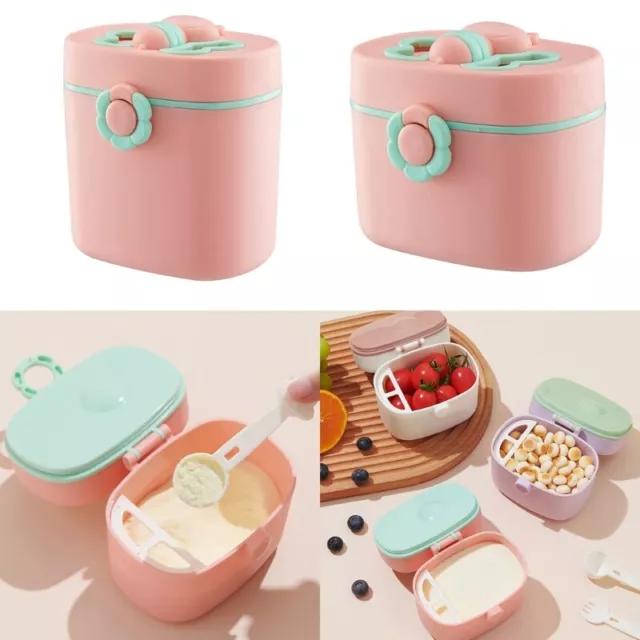 Milk Powder Box Dispenser Fruit Container Leakproof Formula Dispenser 2