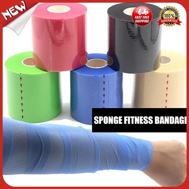 Cinta deportiva del Reino Unido transpirable vendaje muscular elástico suministros cinta de entrenamiento atlético