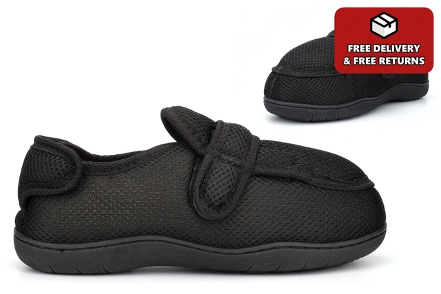 Pantofole da uomo extra larghe vestibilità donna pantofole extra larghe vestibilità larghe aperte