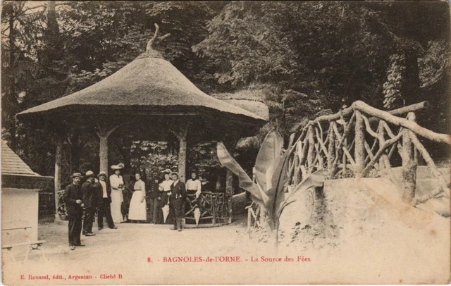 CPA Bagnoles de L'Orne La Source des Fees FRANCE (1054004)