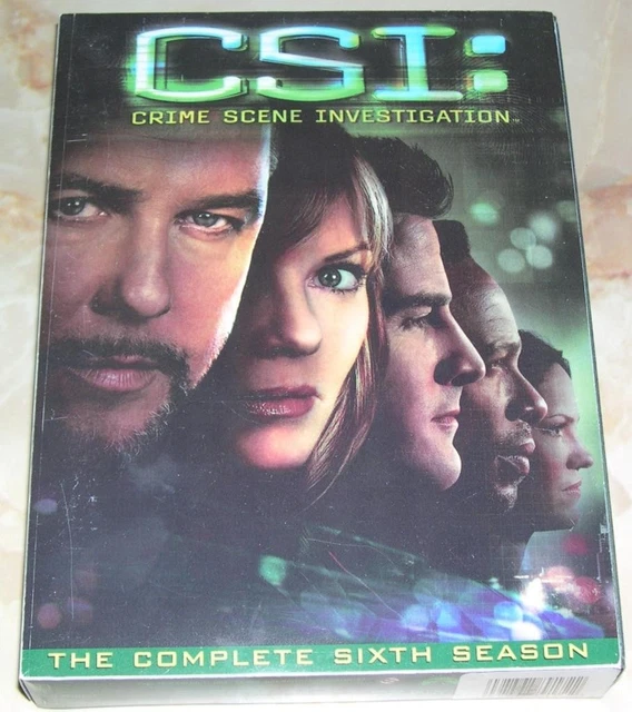 海外輸入盤 CSI: Crime Scene Investigation CSI: CRIME SCENE Investigation - The Complete Sixth Season (DVD