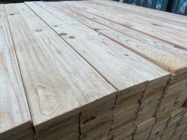 10 x Kiln Dried Pine Planks - 100cm / 1m Lengths SOFT WOOD Timber  Pallet Boards