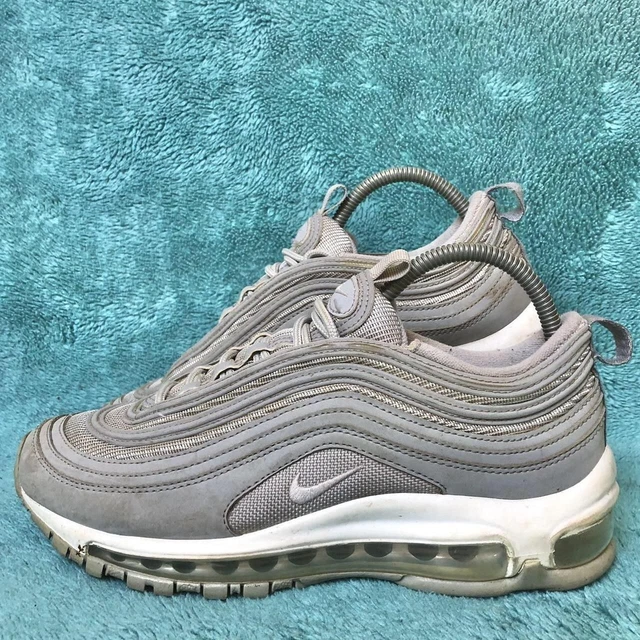 NIKE AIR MAX 97 Grey White Trainers Size UK 4.5 £21.99 - PicClick UK