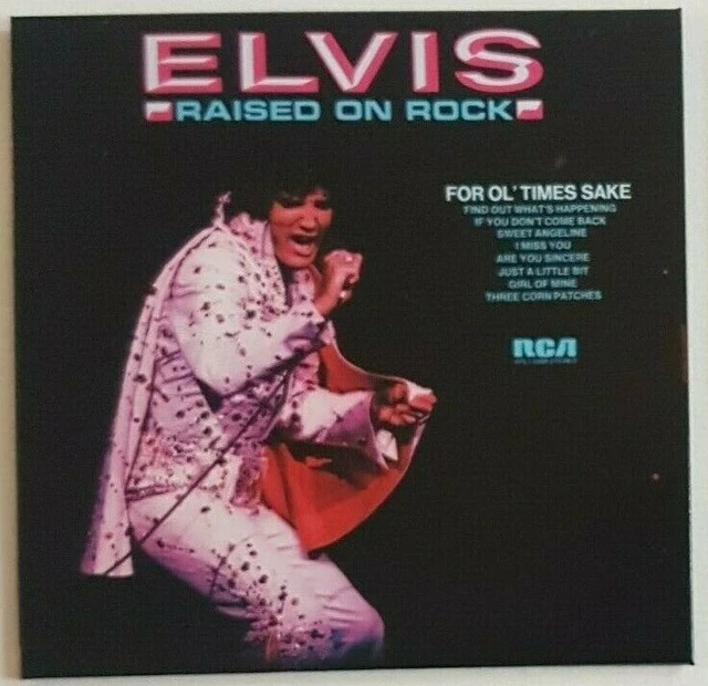 ELVIS PRESLEY : RAISED ON ROCK ★ New Replica 1973 RCA LP #APL1-0388 on CD ★