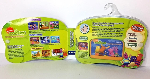 VTECH - V.SMILE Baby - Backyardigans BIG BACKYARD ADVENTURE ...
