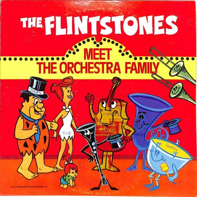 THE FLINTSTONES THE Flintstones Meet The Orchestra Family album US LP