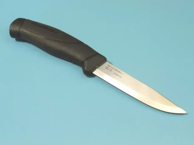 MORAKNIV Sweden 14201 Mora Companion Black stainless knife 8 5/8" overall 12141